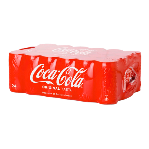 [E00015100] Coca-Cola - Original - Canettes - 24x25cl