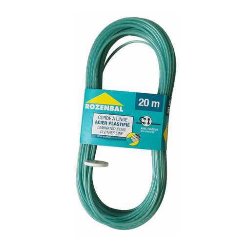 [E00028033] Rozenbal - Corde à linge 20m - 1U
