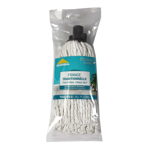 [E00028036] Rozenbal - MOP Frange Coton - 1U