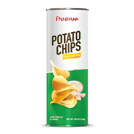 [E00023210] Panpan - Chips Soucream & onion - 110g