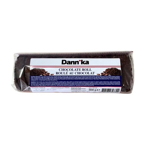 [E00004114] Dann'ka - Gâteau Roulé Chocolat - 300g