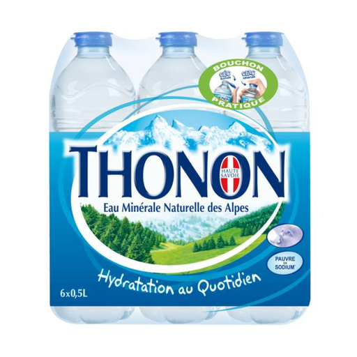 [E00015108] Thonon - Eau plate - 6x50cl