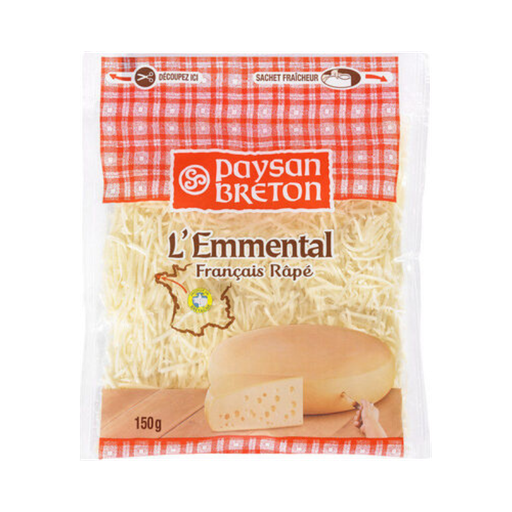 [E00018111] Paysan Breton - Emmental Rapé - 150g