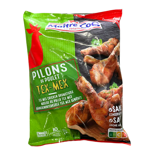 [E00004119] Maitre Coq - Pilons Poulet Tex Mex - 1kg
