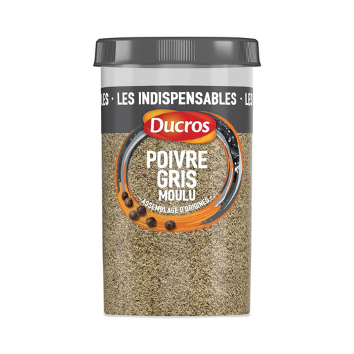 [E00020361] Ducros - Poivre Gris - 90g