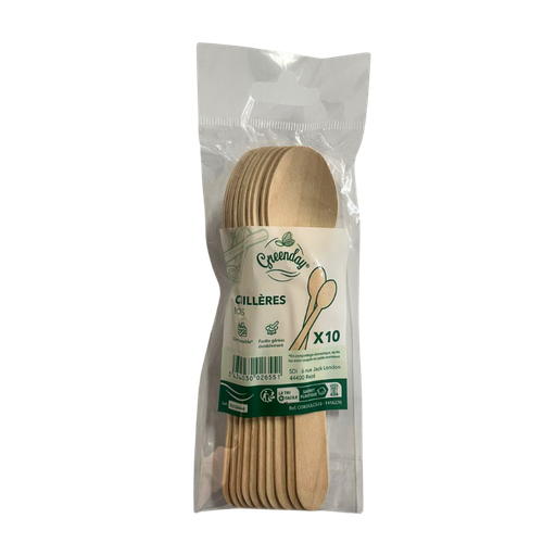 [E00005091] Greenday - Cuillère - x10