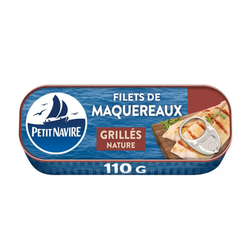 [E00020369] Petit navire - Maquereaux Grillés - 110g