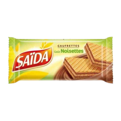 [E00022232] Saïda - Gaufrette Noisette - 100g