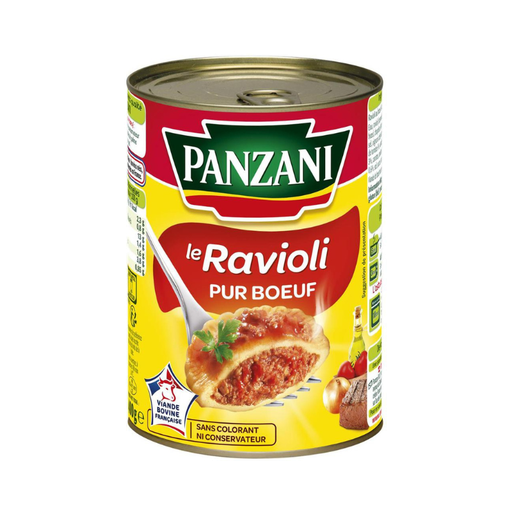 [E00006196] Panzani - Raviolis Boeuf - 400g