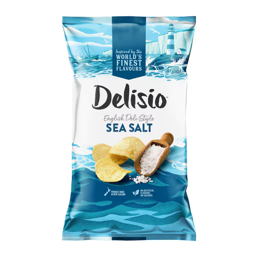 [E00012047] Delisio - Chips Sel de Mer - 130g