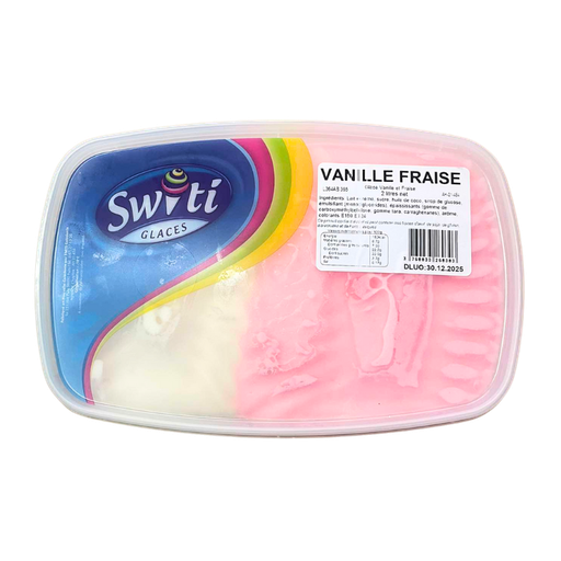 [E00049021] Switi - Glace Vanille Fraise - 2L