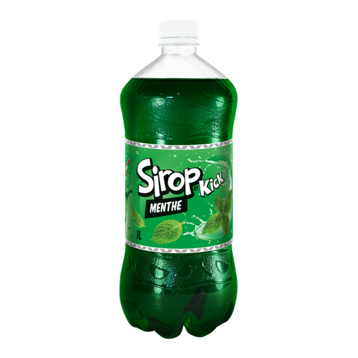 [E00011115] Kick - Sirop Menthe - 1L