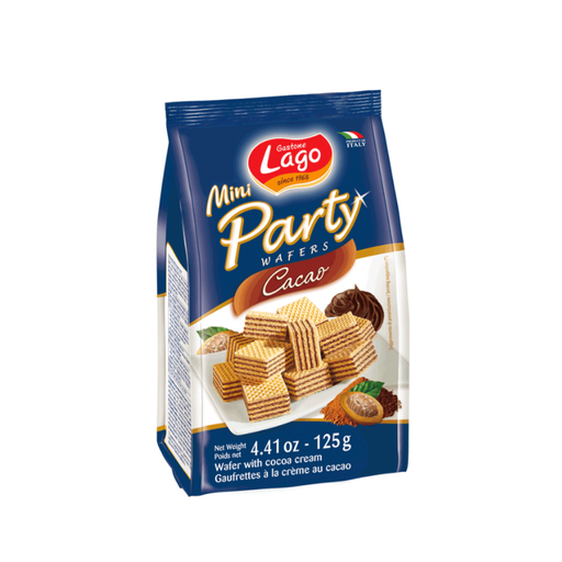 [E00027188] Lago - Mini Gaufrette Choco - 125g