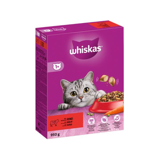 Whiskas - Croquettes Boeuf - 950g