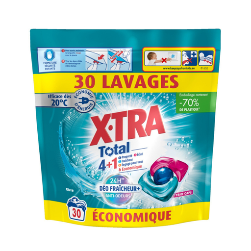 XTRA - Capsules - Trio Caps Fraicheur  - 30D