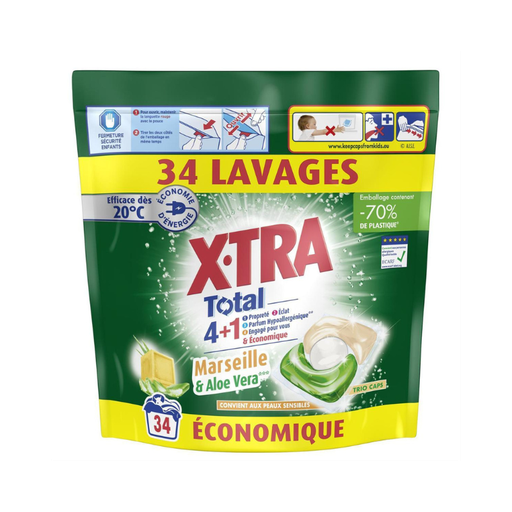 XTRA - Capsules - Trio caps Savon de Marseille  - 34D