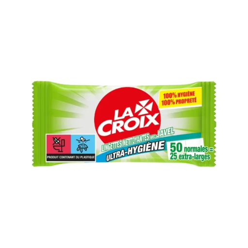 Lacroix - Lingettes Ménagères Javel - x50