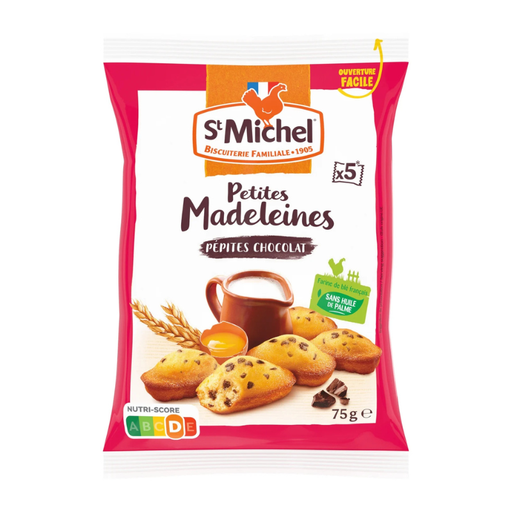 [E00027197] St-Michel - Madeleines Chocolat - 85g