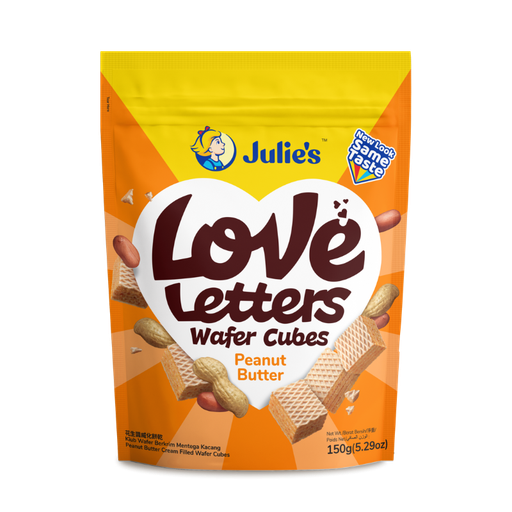 Julie's - Gaufrette Beurre de cacahuète - 60g