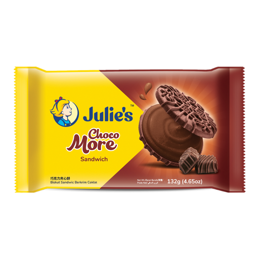 Julie's - Biscuit tout choco - 132g