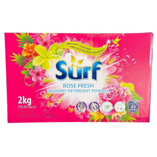 Surf - Lessive Poudre - Rose Fresh - 33D