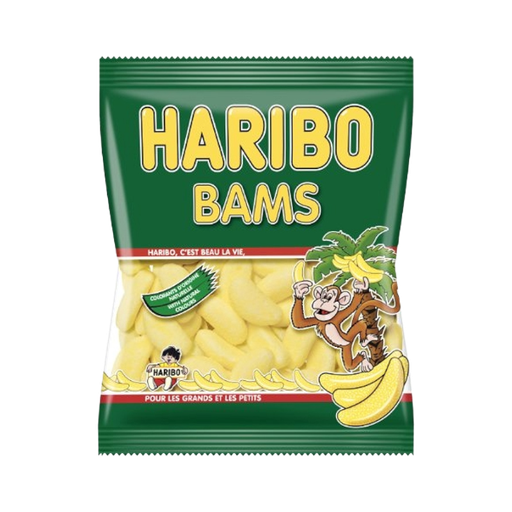 [E00027179] Haribo - Bonbon Banane - 120g