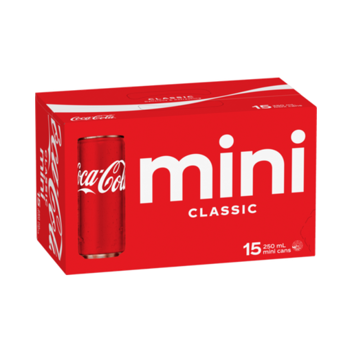 Coca-Cola - Original - Canettes - 15x25cl
