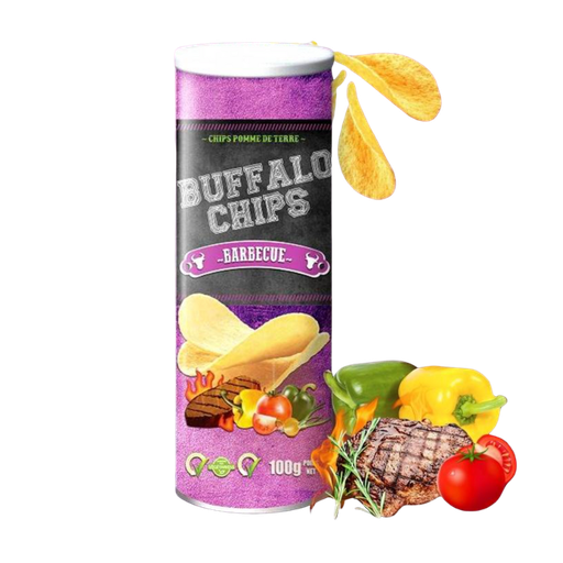 [E00056011] Buffalo - Chips Barbecue - 100g