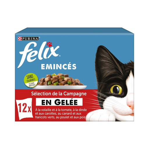 Félix - Sensation Gelée Volaille - 12x85g