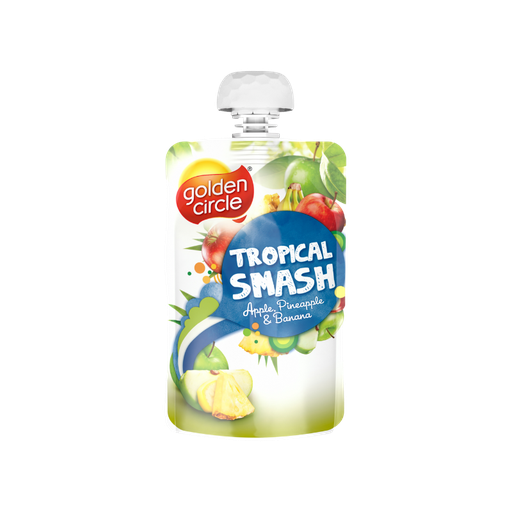Golden circle - Compote Gourdes Pomme Tropical - 120g
