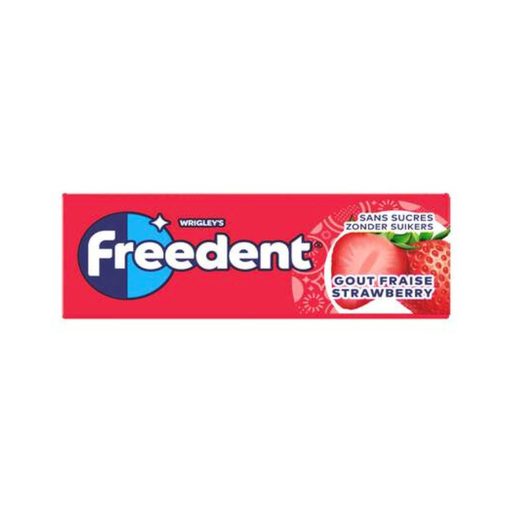 Freedent - Chewing Gum - Fraise - 42g