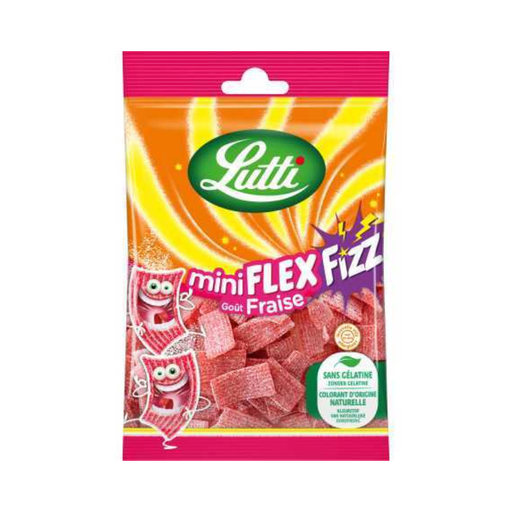 [E00030072] Lutti - Bonbon Mini Flex Fizz - 90g