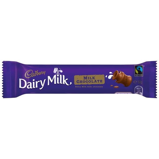Cadbury - Dairy Milk Chocolat Lait - 50g
