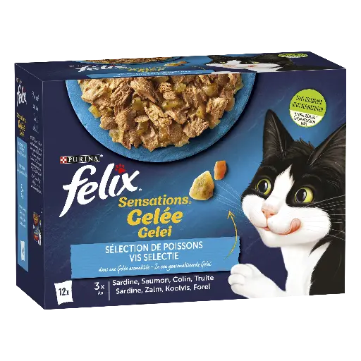 Félix - Sensation Gelée Poisson - 12x85g