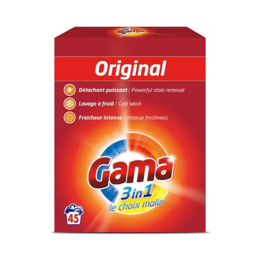 GAMA  - Lessive Poudre - Original - 45D