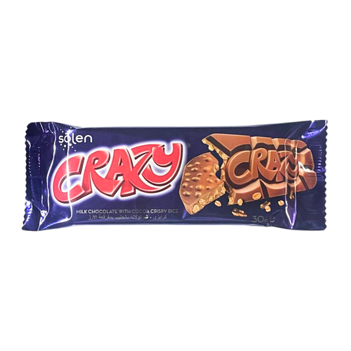 Crazy - Chocolat croustillant - 30g