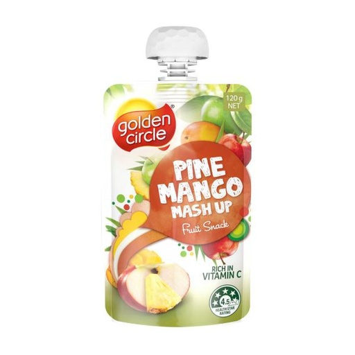 Golden circle - Compote Gourdes Pomme Ananas Mangue - 120g