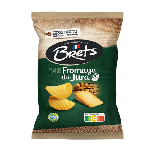 [E00026088] Bret's - Chips Fromage du Jura - 125g