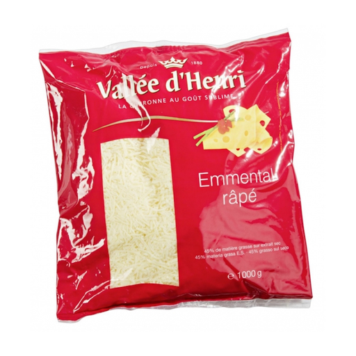 Vallée d'Henry - Emmental Rapé - 1kg