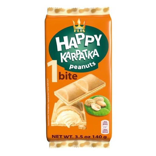 Happy Karpatka - Biscuit Cacahuètes - 140g