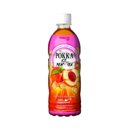 [E00015131] POKKA - Thé Pêche - 500ml