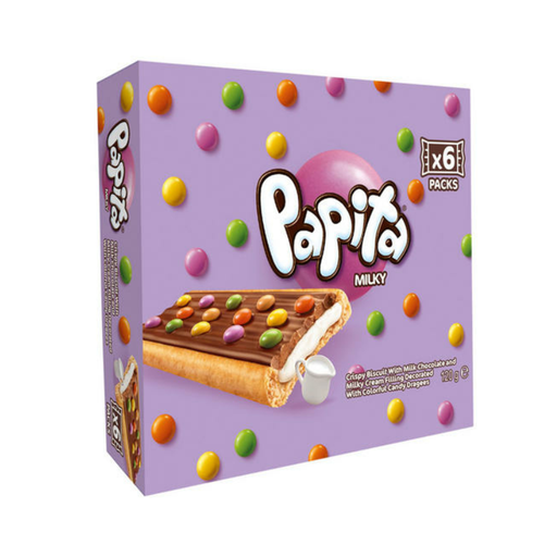 [E00030083] Papita - Barre Chocolat au lait - 6x33g