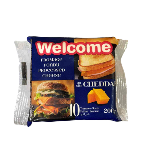 Welcome - Cheddar 10 tranches - 200g