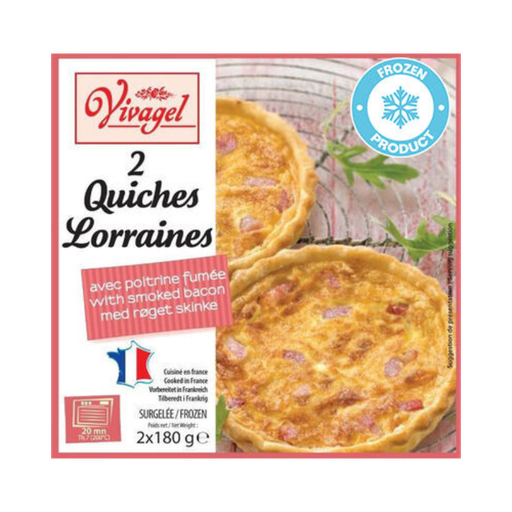 Vivagel - Quiche lorraine - 2x180g