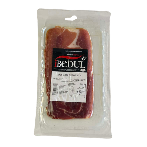Ibedul - Jambon de Serrano tranchés - 100g