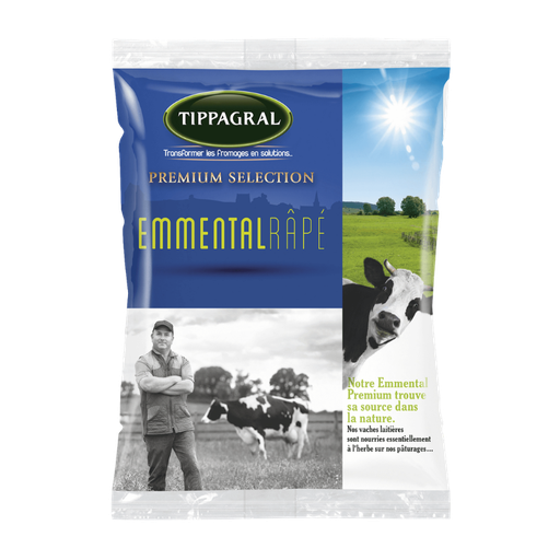 Tippagral - Emmental Rapé - 1kg