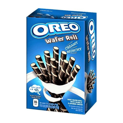 Oreo - Gaufrette Rolls Vanille - 54g