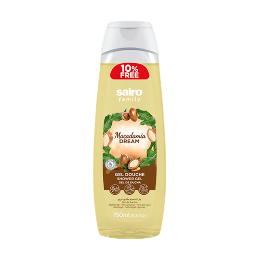 Sairo - Gel Douche Macadamia - 750ml