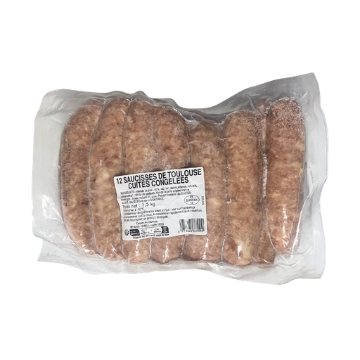 Cooperl - Saucisses Toulouse - 1,5kg