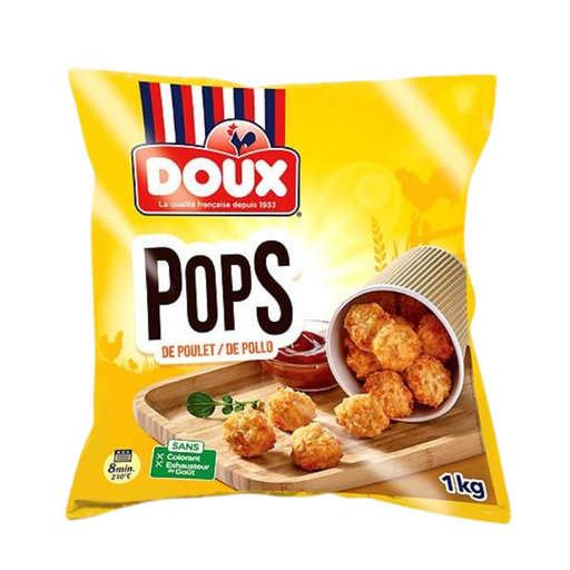 [E00004250] Doux - Poulet Pops - 500g